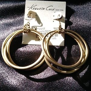 Kenneth Cole Jewelry - Kenneth Cole Matte Gold Earrings NWT Kenneth Cole Jewelry - Kenneth Cole Matte Gold Earrings NWT